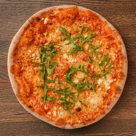 Pizza Mozzarella-Gorgonzola-Feta